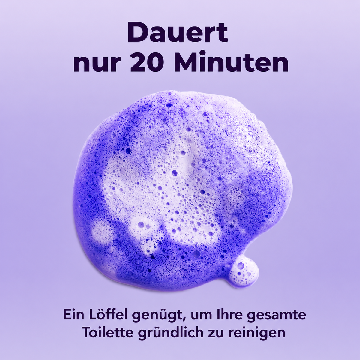 Insta-Action FoamClean Schaum für eine mühelos strahlend saubere Toilette